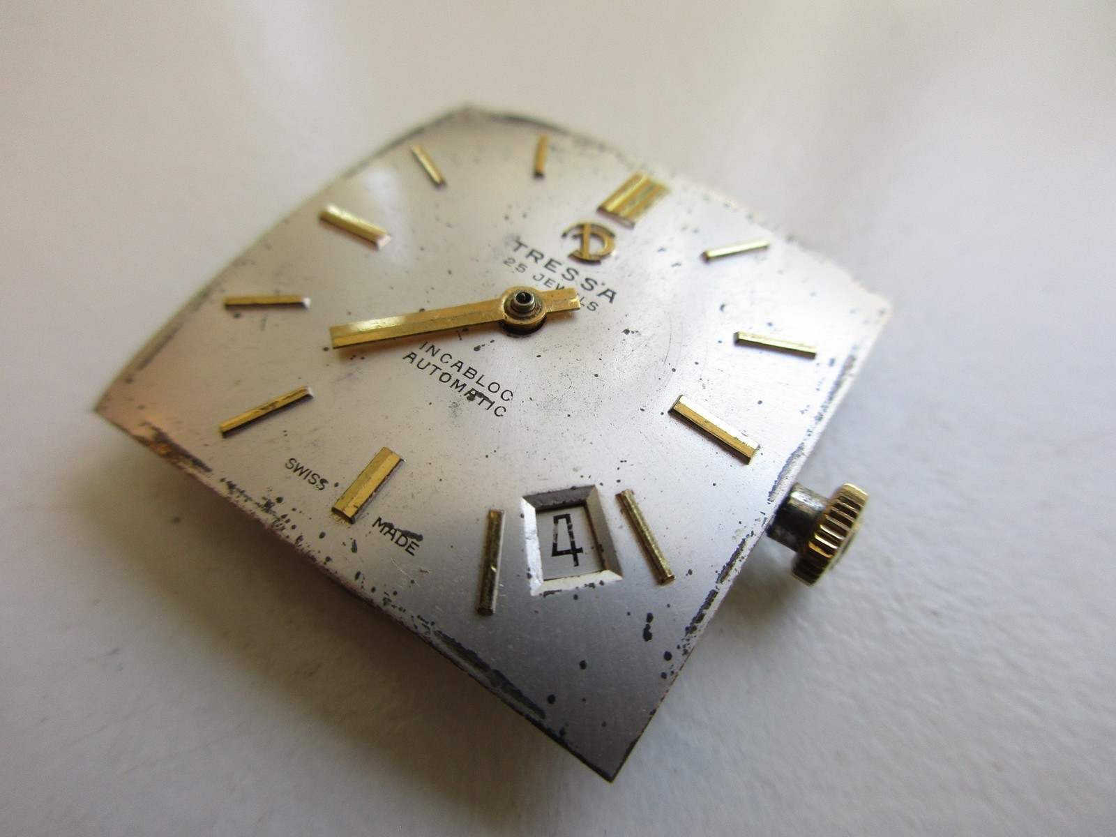 AS A. Schild cal. 1700/01 Swiss automatic watch movement – date at 4-5 – running