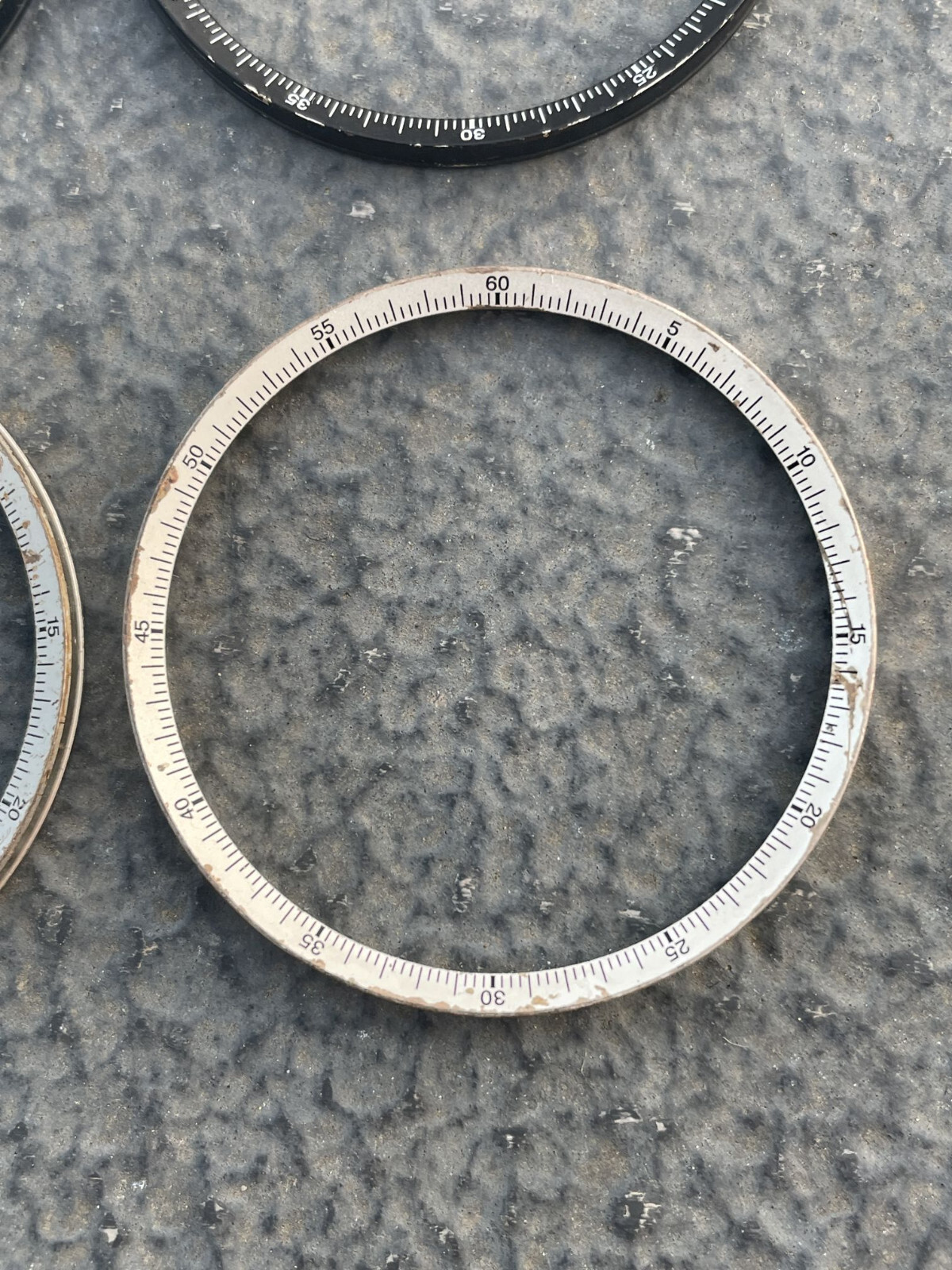 6pcs of 100% original IWC Portugieser chronograph INNER bezel ref.: 371615 !