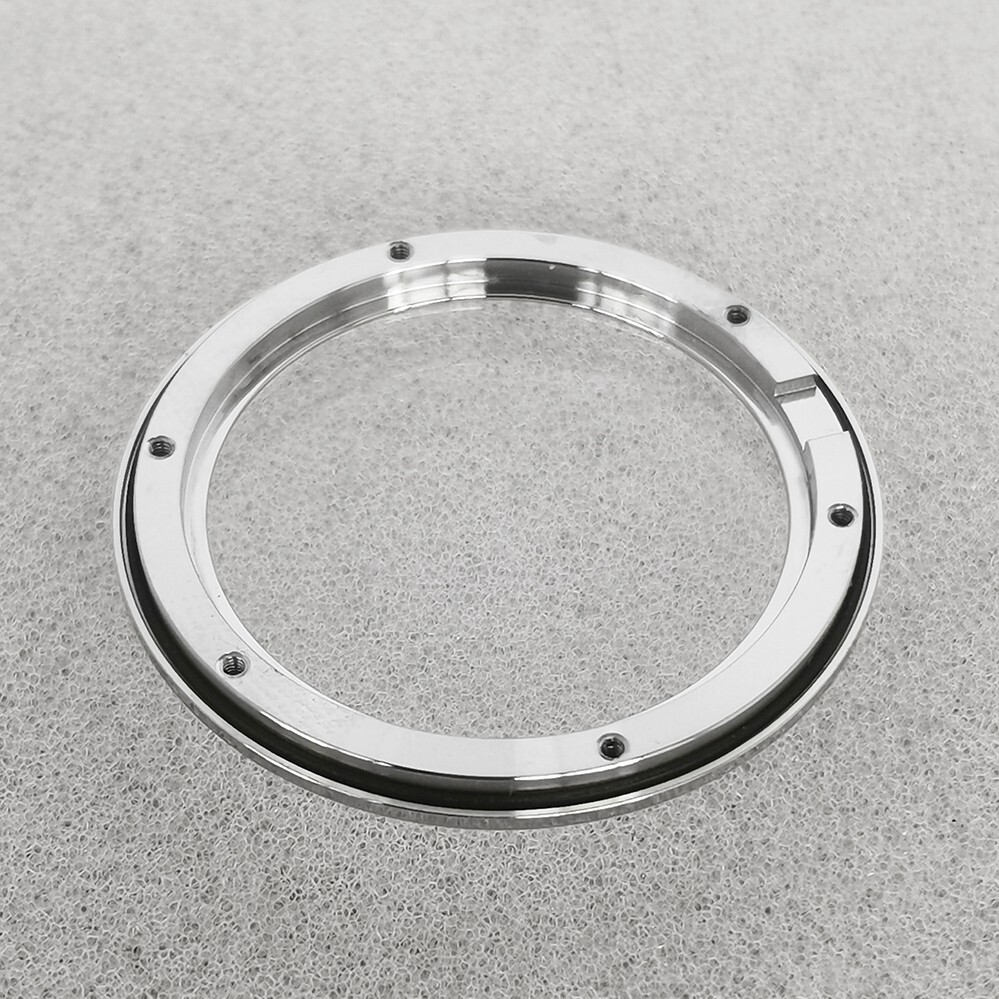 39mm Silver GS Watch Case Leather Band Strap Fit SEIKO NH35 NH36 /4R/7S Movement