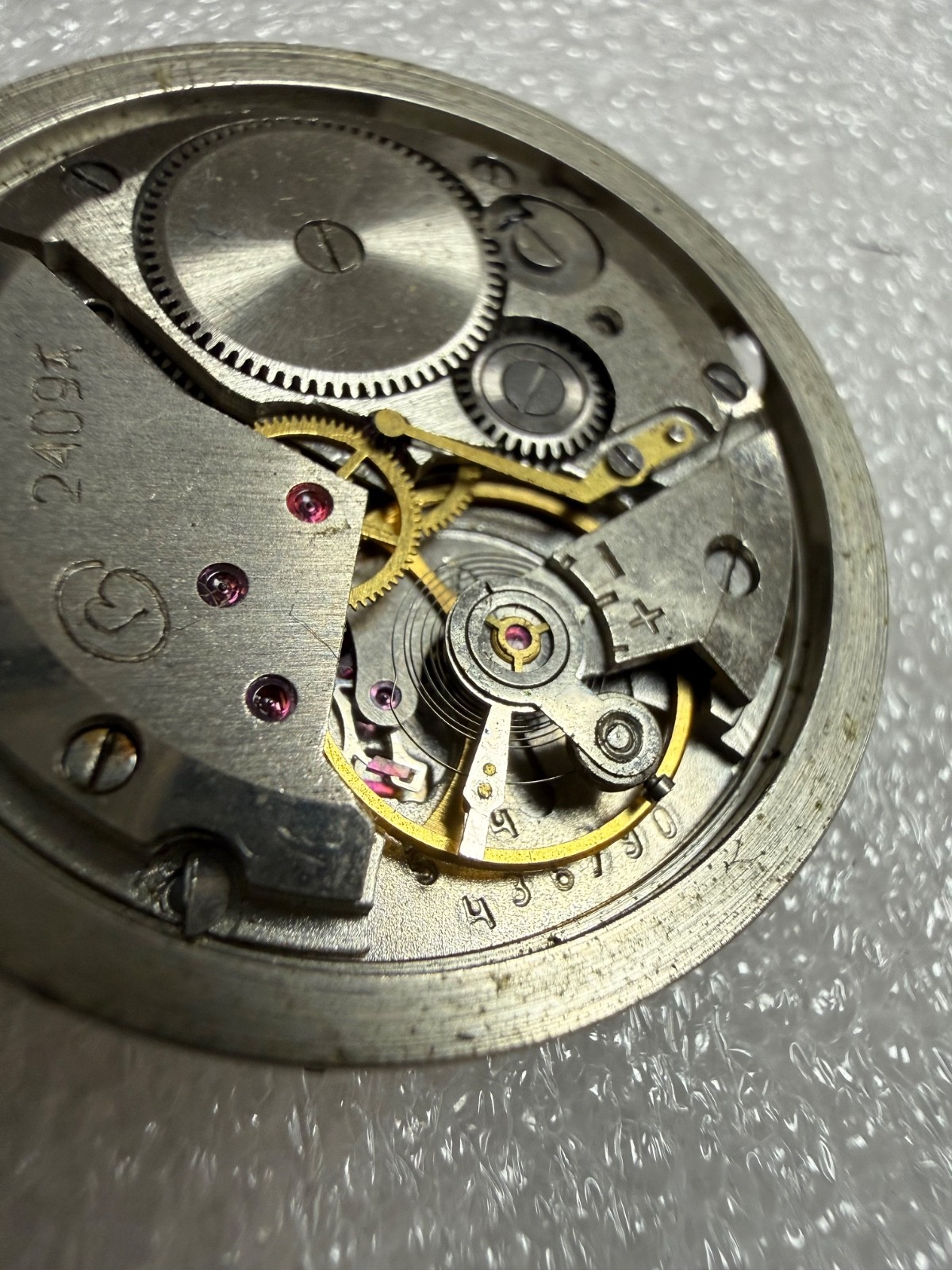 Watch movement USSR Vostok Cal.2409A plus Dial.For parts.