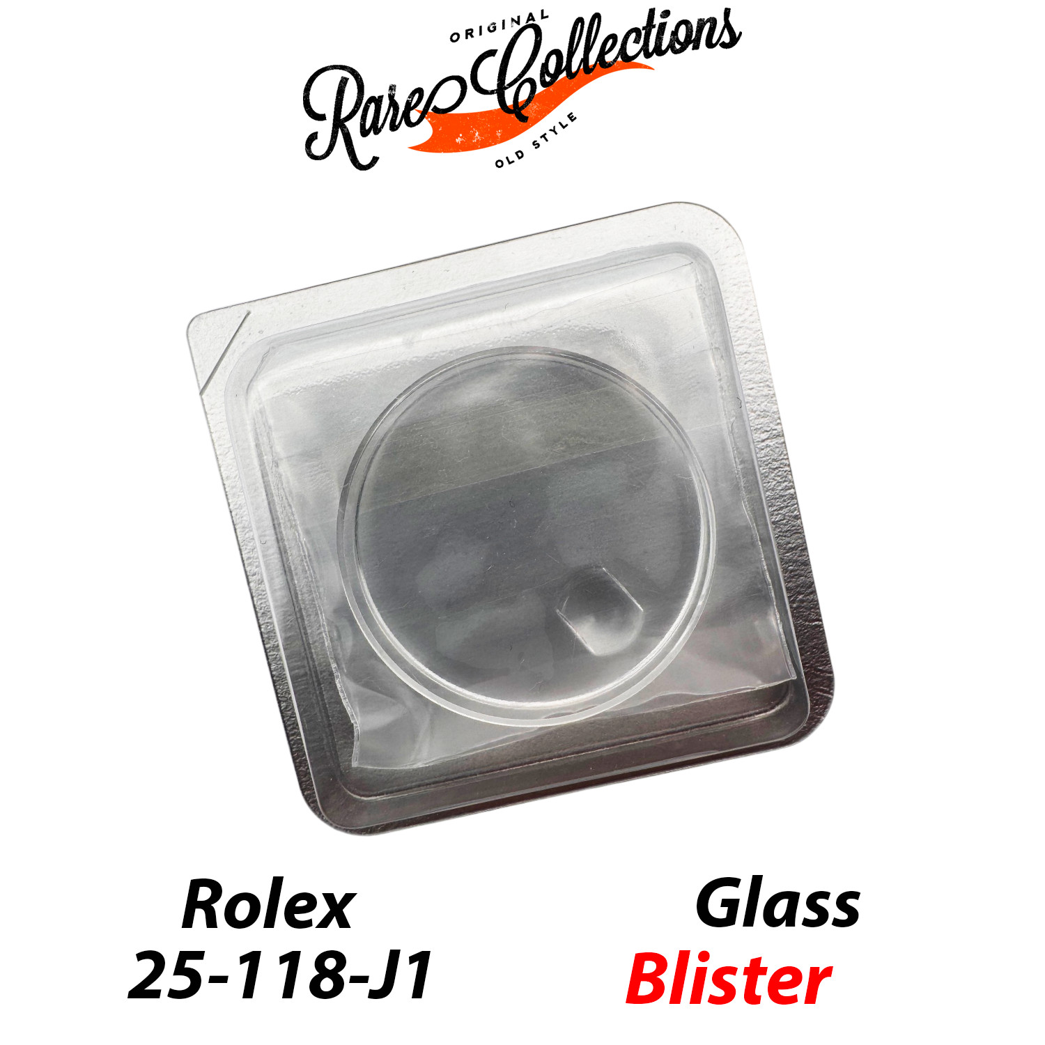 Plexy Glass for Rolex (cod. 25-118) — New Blister NOS NOS X1