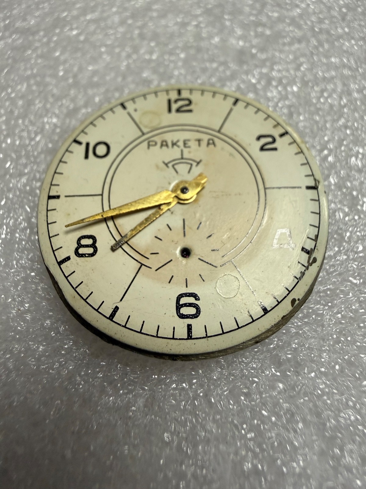 Watch movement USSR Raketa Cal.2602 plus Dial.For parts.