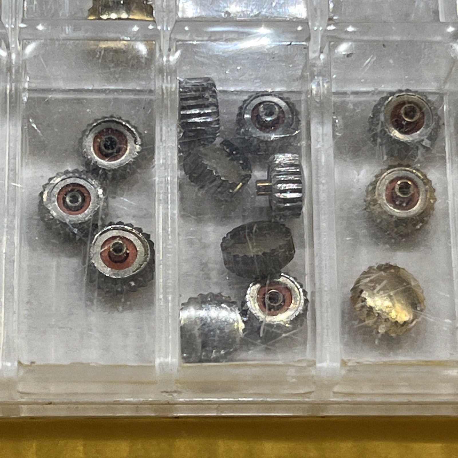 New Old Stock Dress Watch Crown Assortment Kit #2 Watchmaker Parts (623)