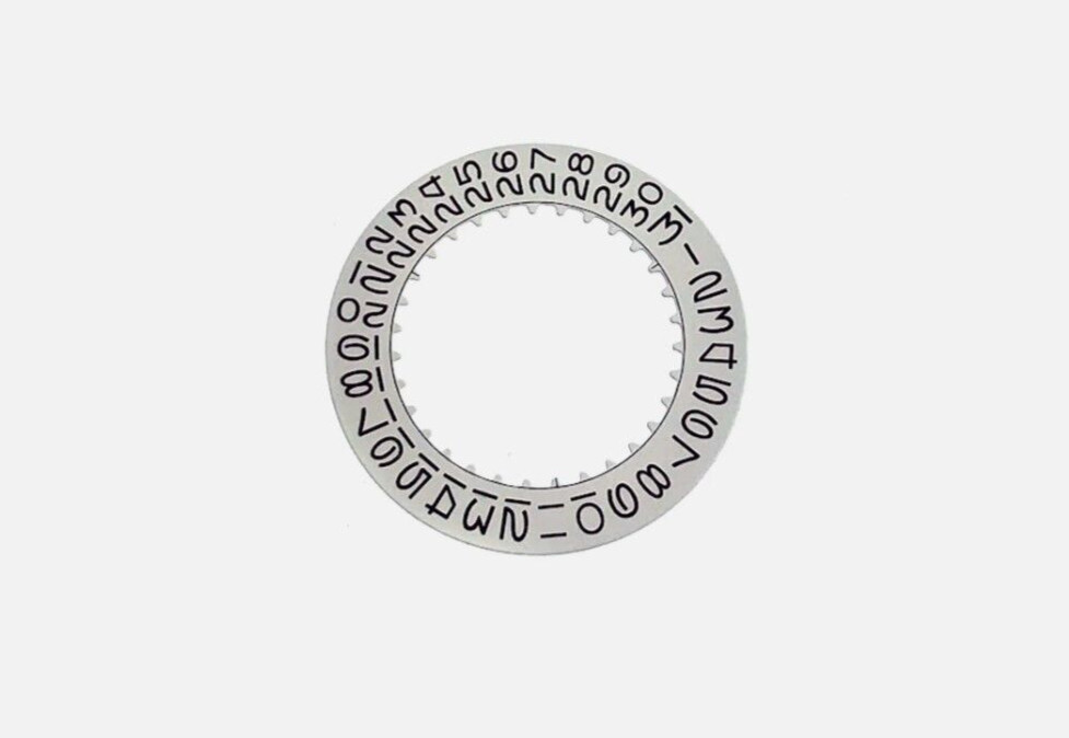 Date Disc for Rolex Submariner 5513 1675 1680 Calibers 1520 1530 1570 White 7961