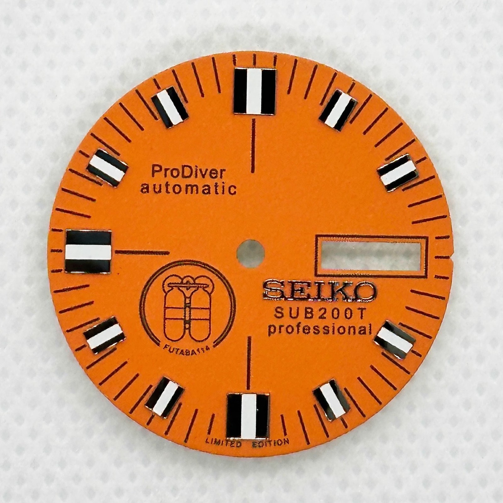 28.5mm Watch Dial Green Luminous Date Fit NH35/NH36 Movement