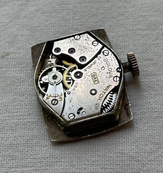 Bulova 8AE – movement for mens watch AS IS, good balance,lot0308