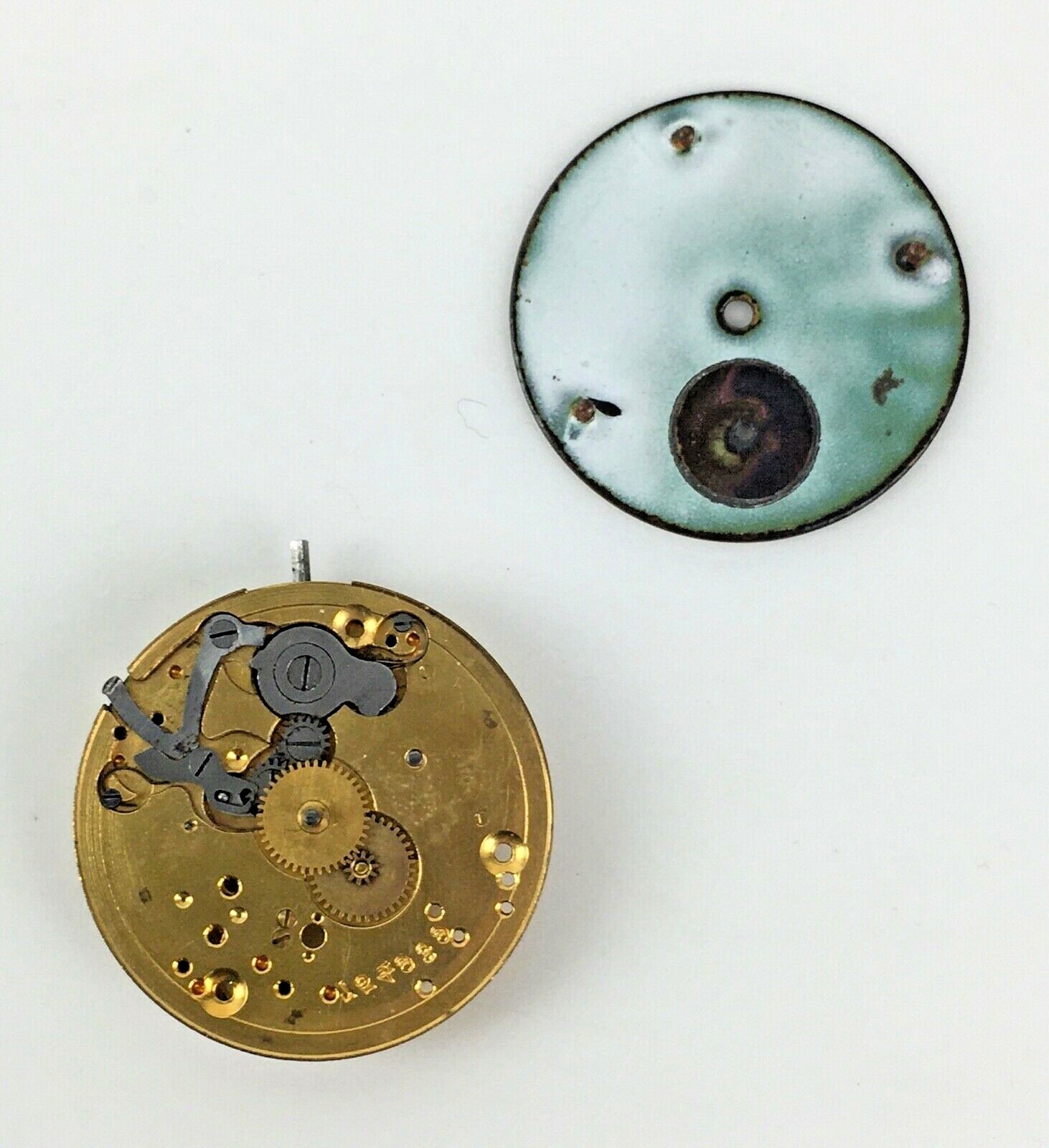 1890 Illinois Springfield Pocket Watch 6s Movement Face Tin Parts Repair Antique