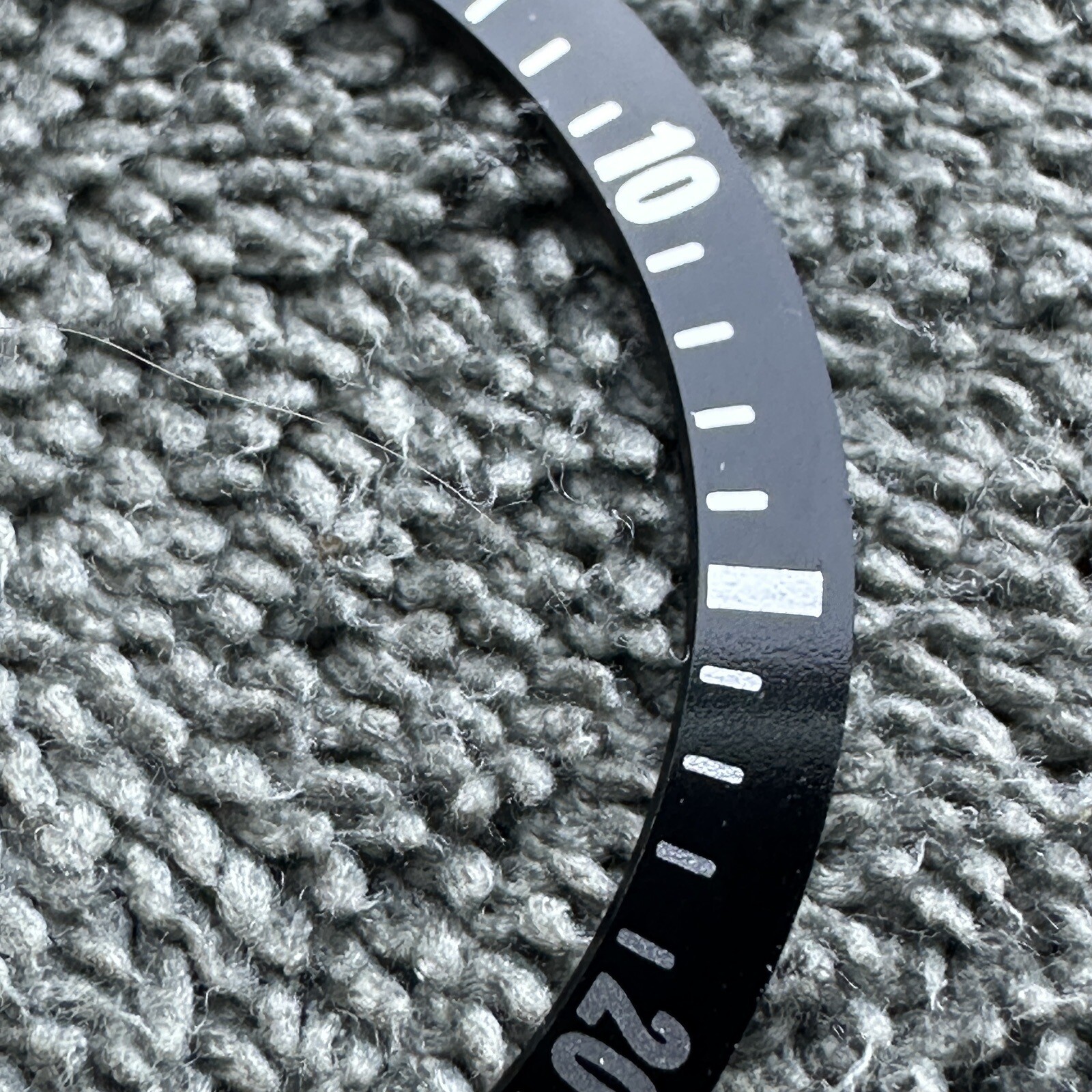 ORIGINAL INSERT BEZEL FOR VINTAGE SEIKO 5 SPORTS 6119-8120 6119-8121 BLACK #2