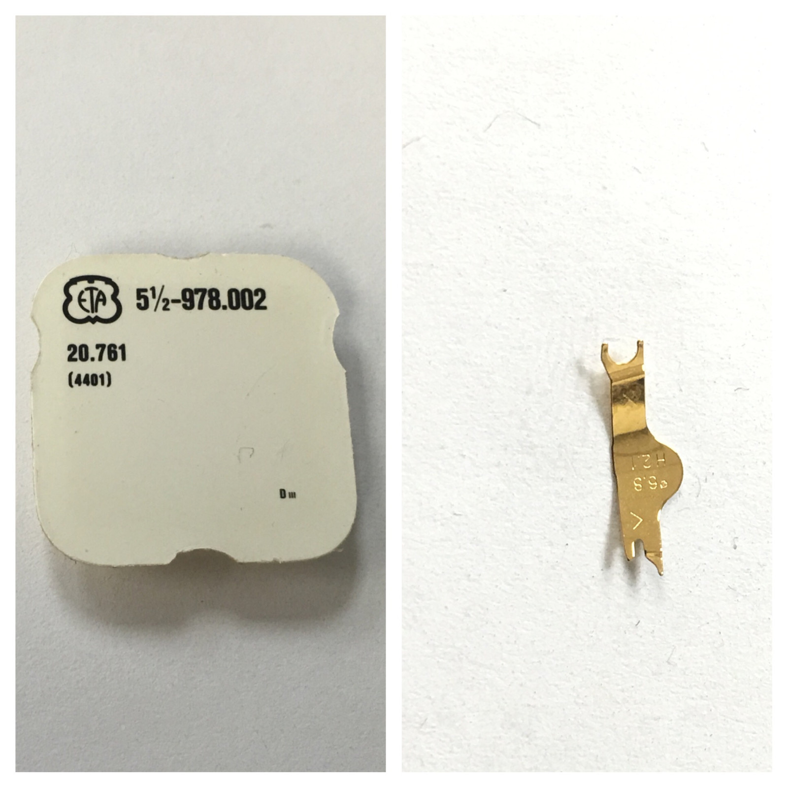 ETA 978.002 NEW SWISS OMEGA NEGATIVE BATTERY CLAMP 256.111 280.002 901.001
