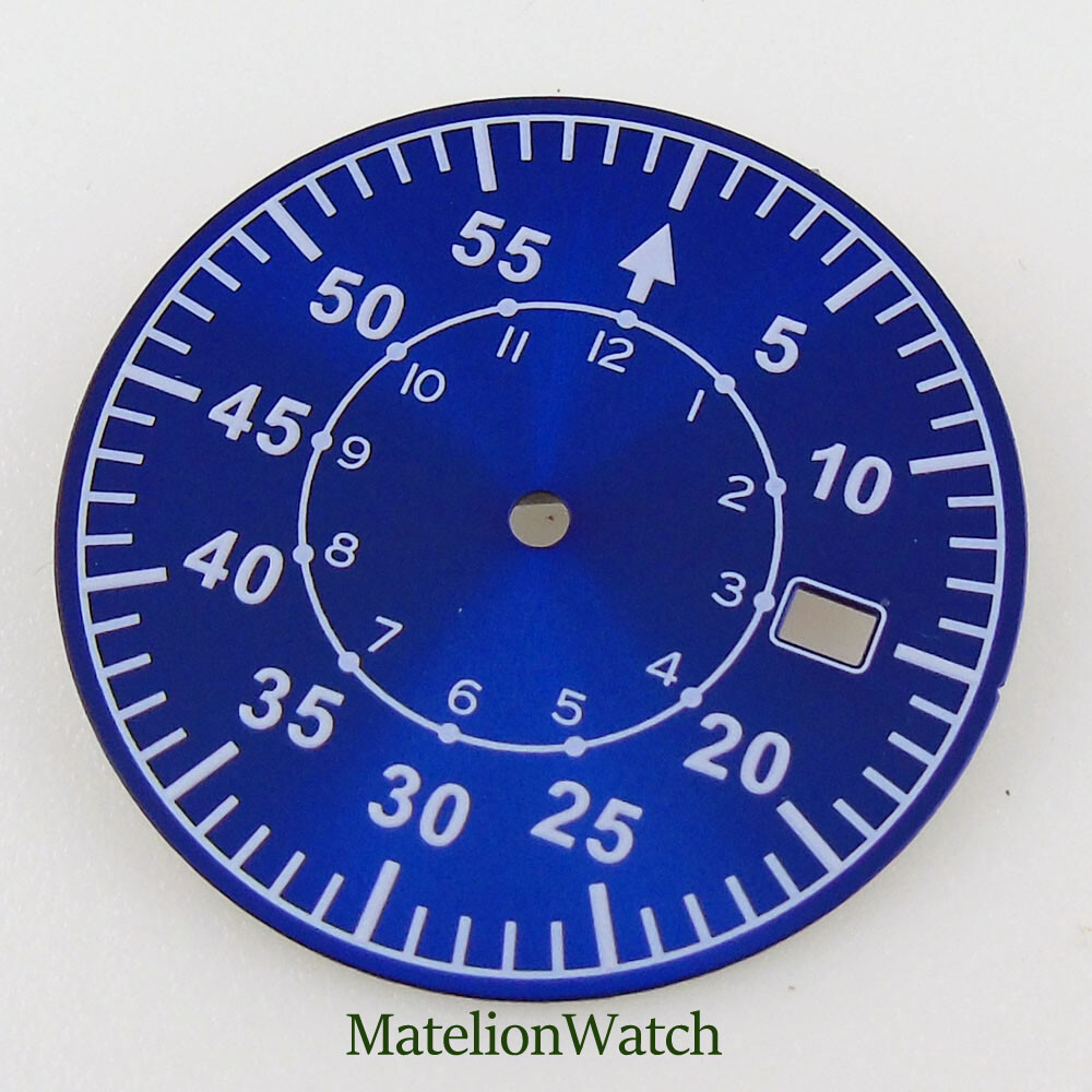 39mm Watch Case Fit NH35 NH35A Dial Hands Parts Sapphire Glass 200M Waterproof
