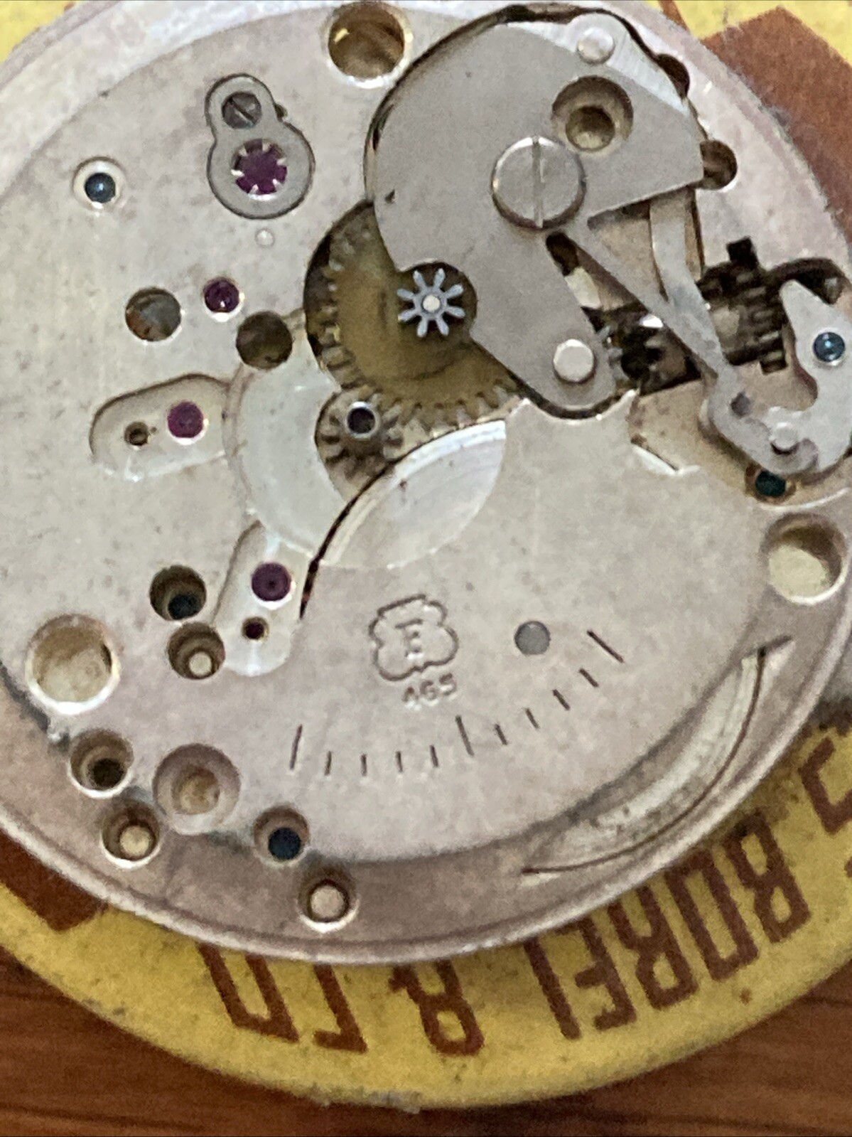 VTG MILUS F465 MVT, Swiss, 17J, Good Balance, Sold As Is, No Return