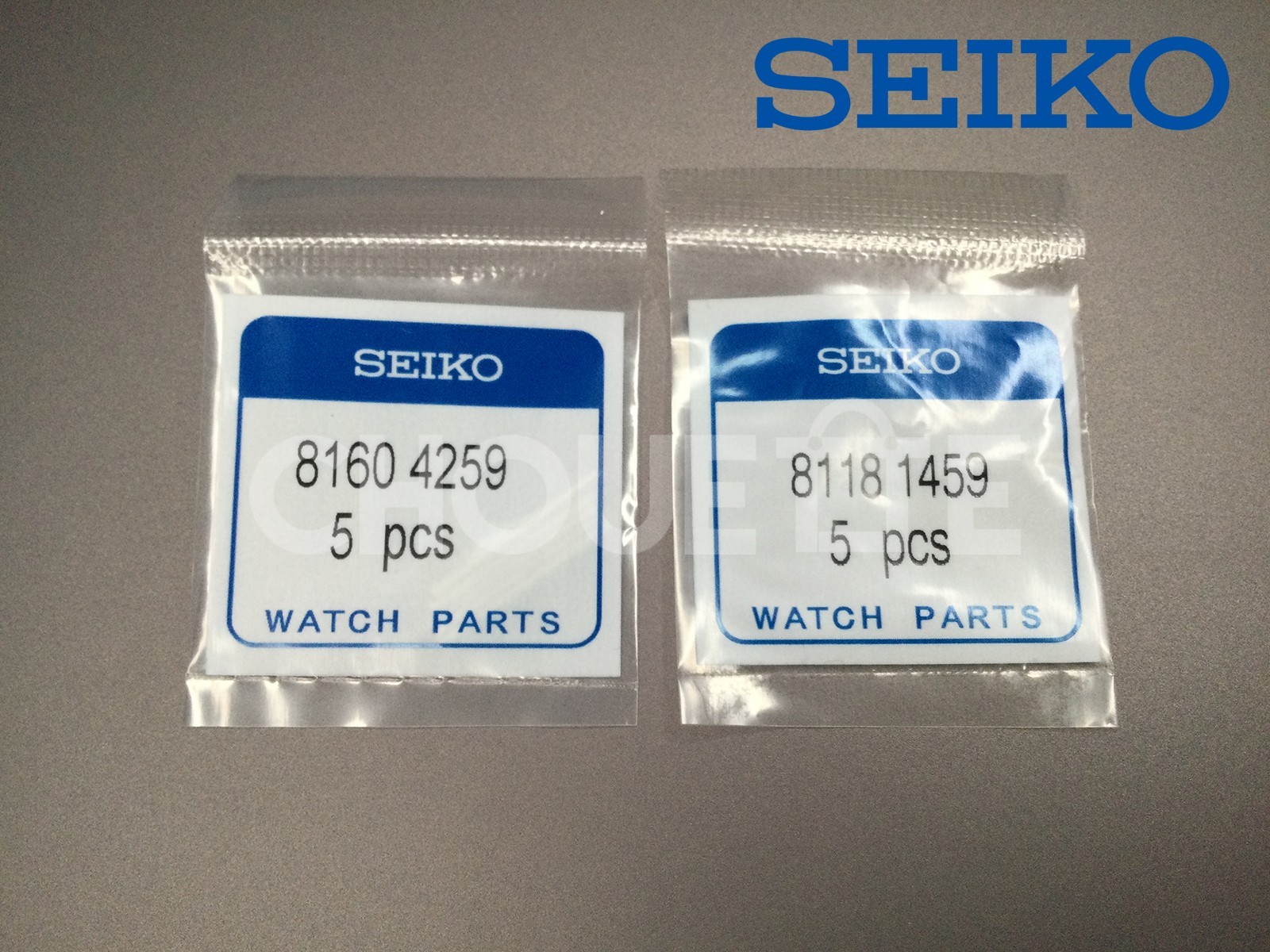 OEM Seiko Bracelet Connecting Pin & Pipe Set 5 PCS for Part#: M0EV641J0 bracelet