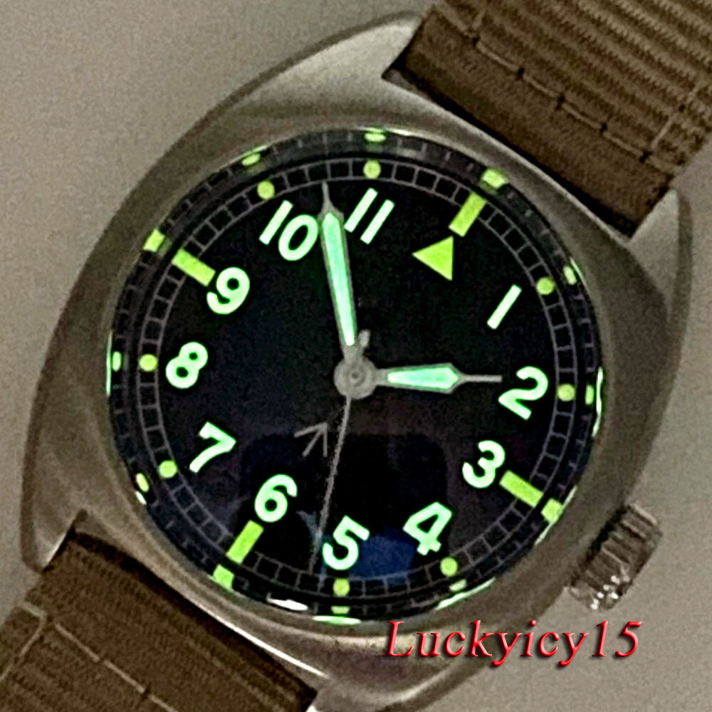36mm Brushed Double Dome AR Sapphire Crystals 200M Waterproof Diver Watch Case
