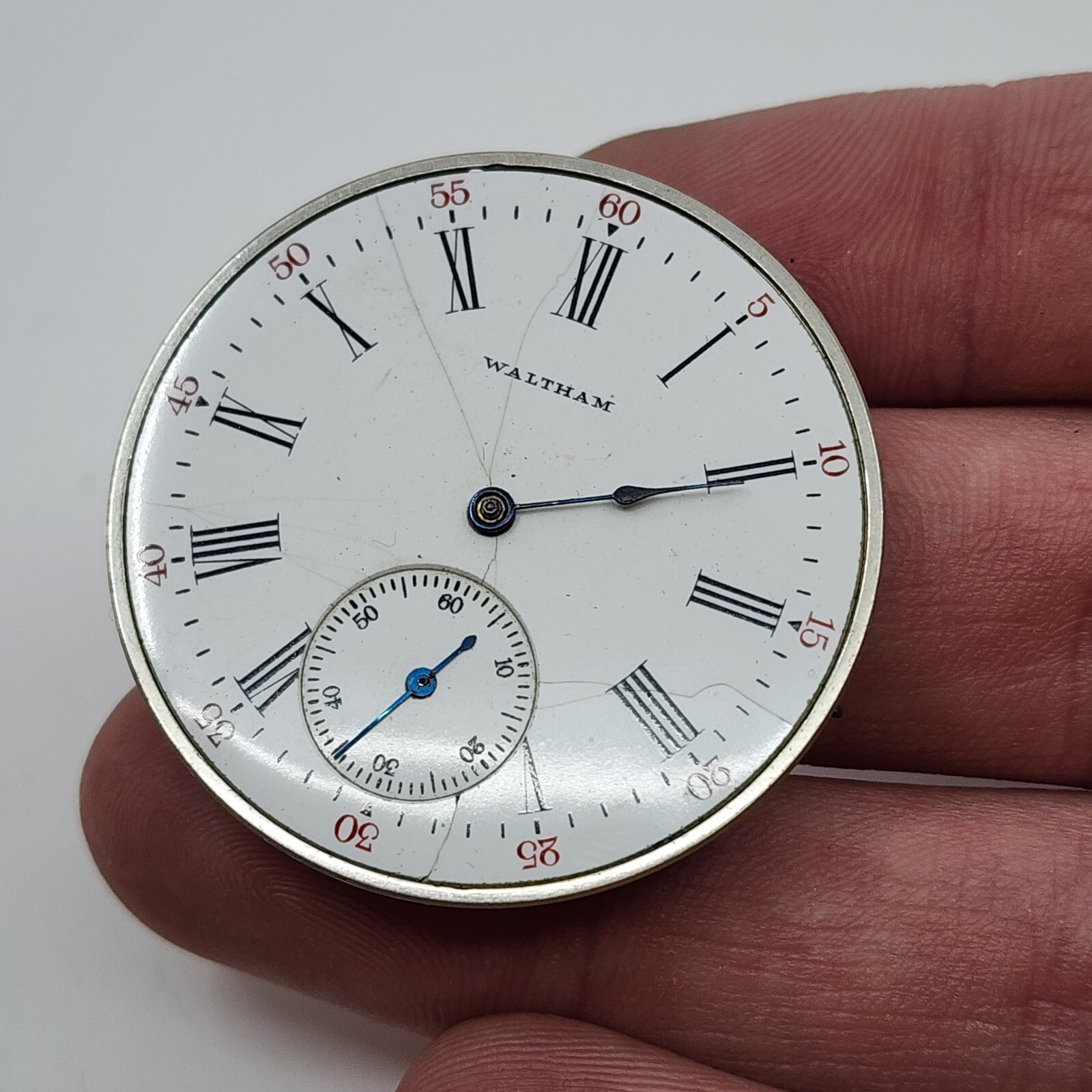 Waltham Grade 225 12s 17j Movement & Dial Only UNTESTED
