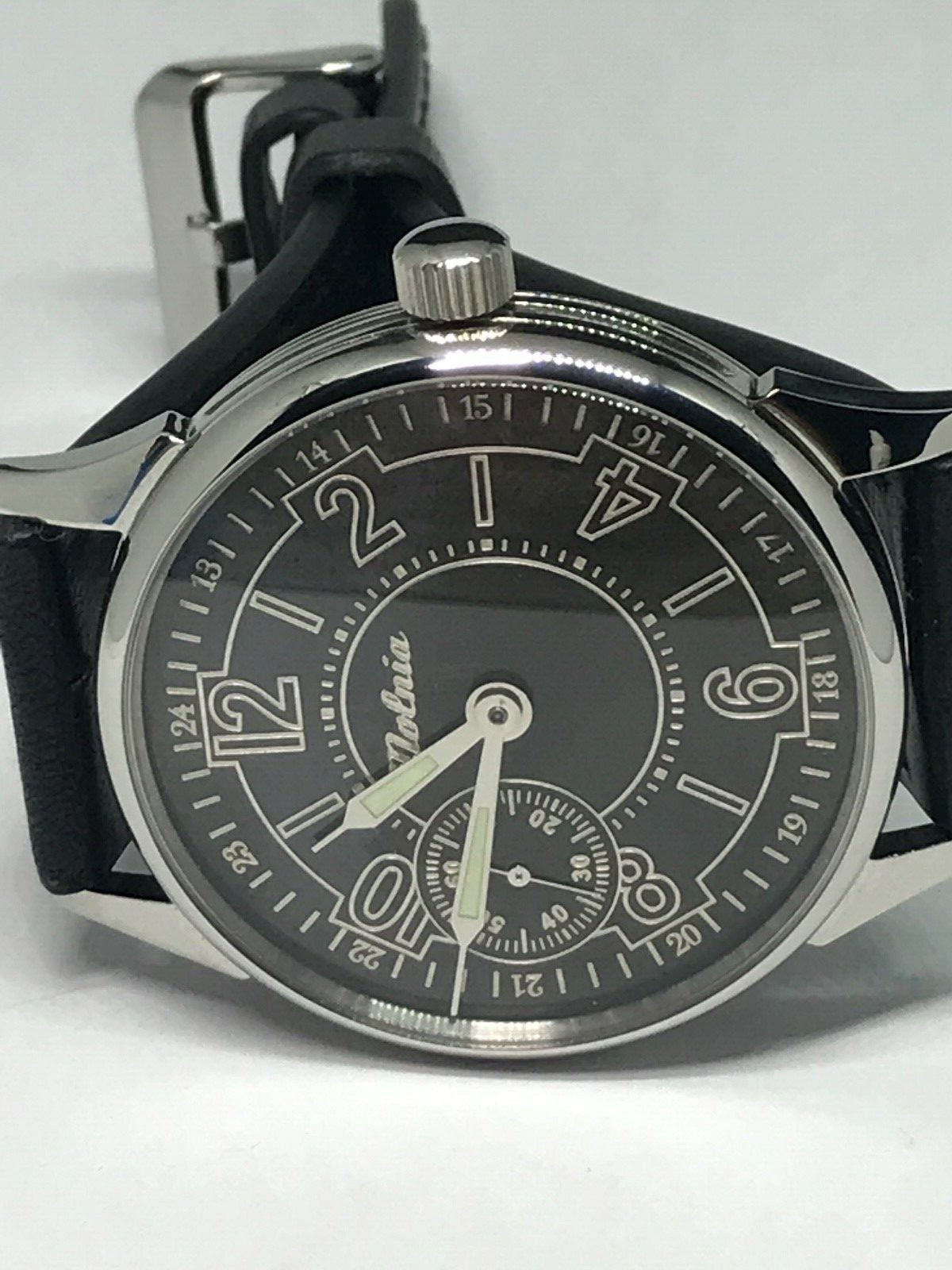 MOLNIA mechanism 36 02 USSR new case marriage wristwatch