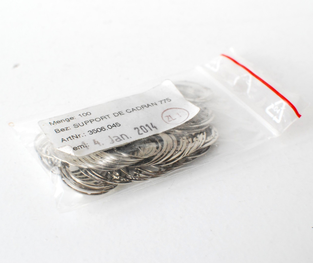 LARGE COLLECTION OF WATCH DIAL 775 SPACERS – FOR RONDA 775 MOVEMENT?