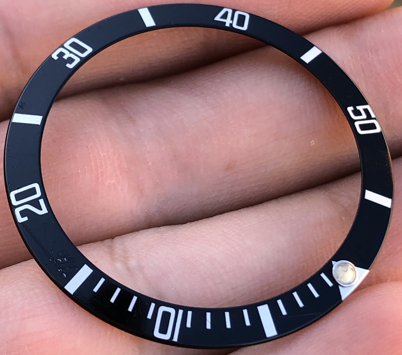 Rolex Submariner Date 16610 16610T 16800 Tritium Black Bezel Insert – OC#2288