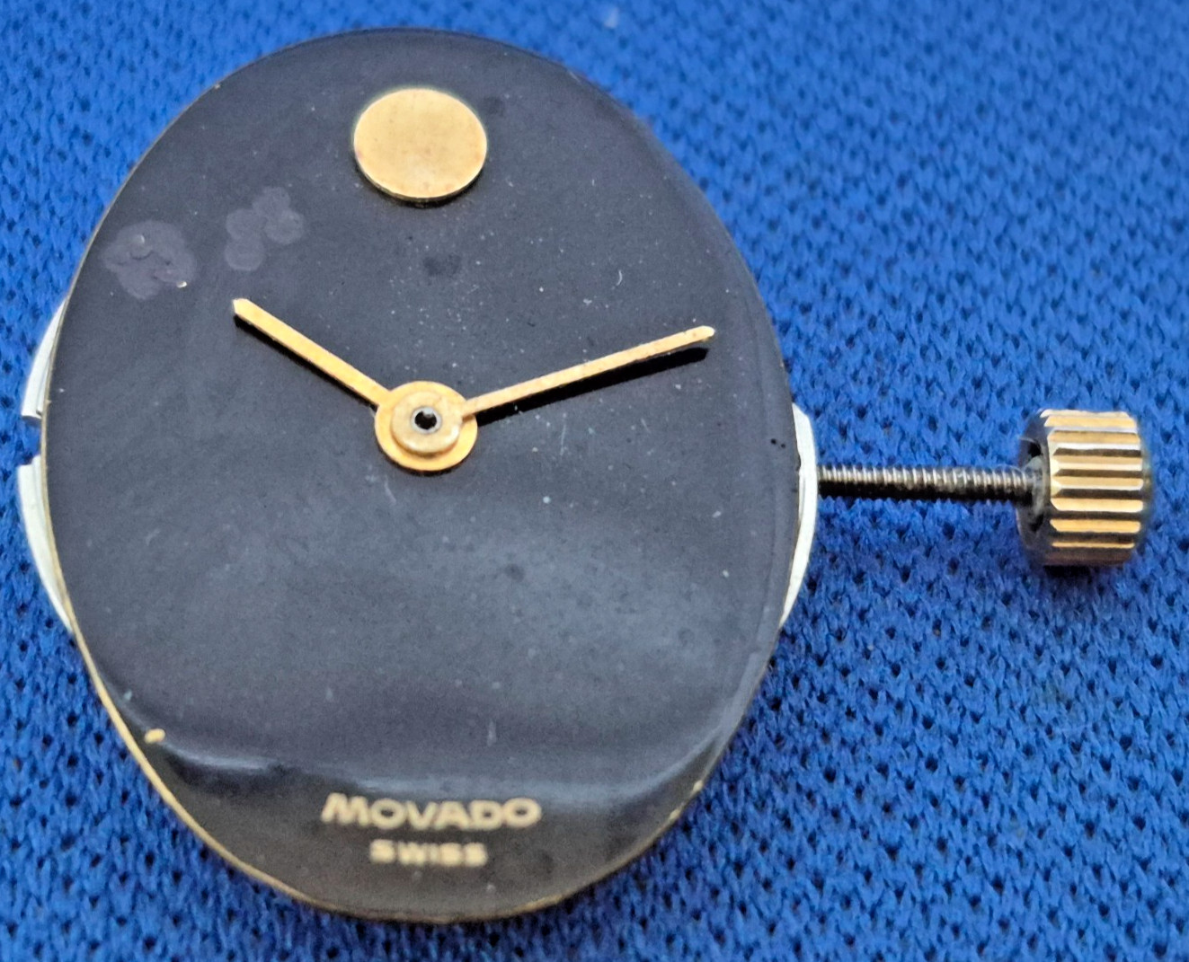ETA 956.114 Movado Museum Movement Running , Stem, Hands Fits Many Other Brands