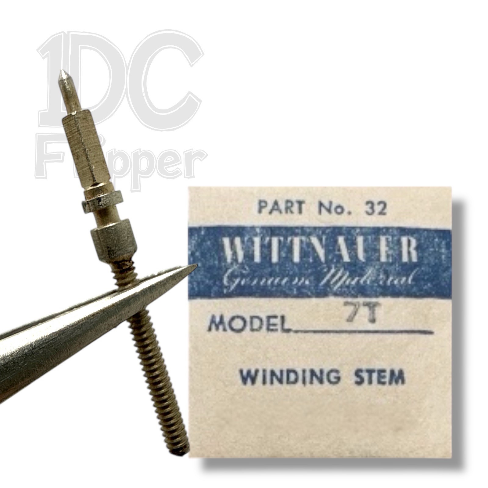 Wittnauer 7T Winding Stem 401/327 Tap 10 (0.90) 200/838F Revue 49 Fits Multiple