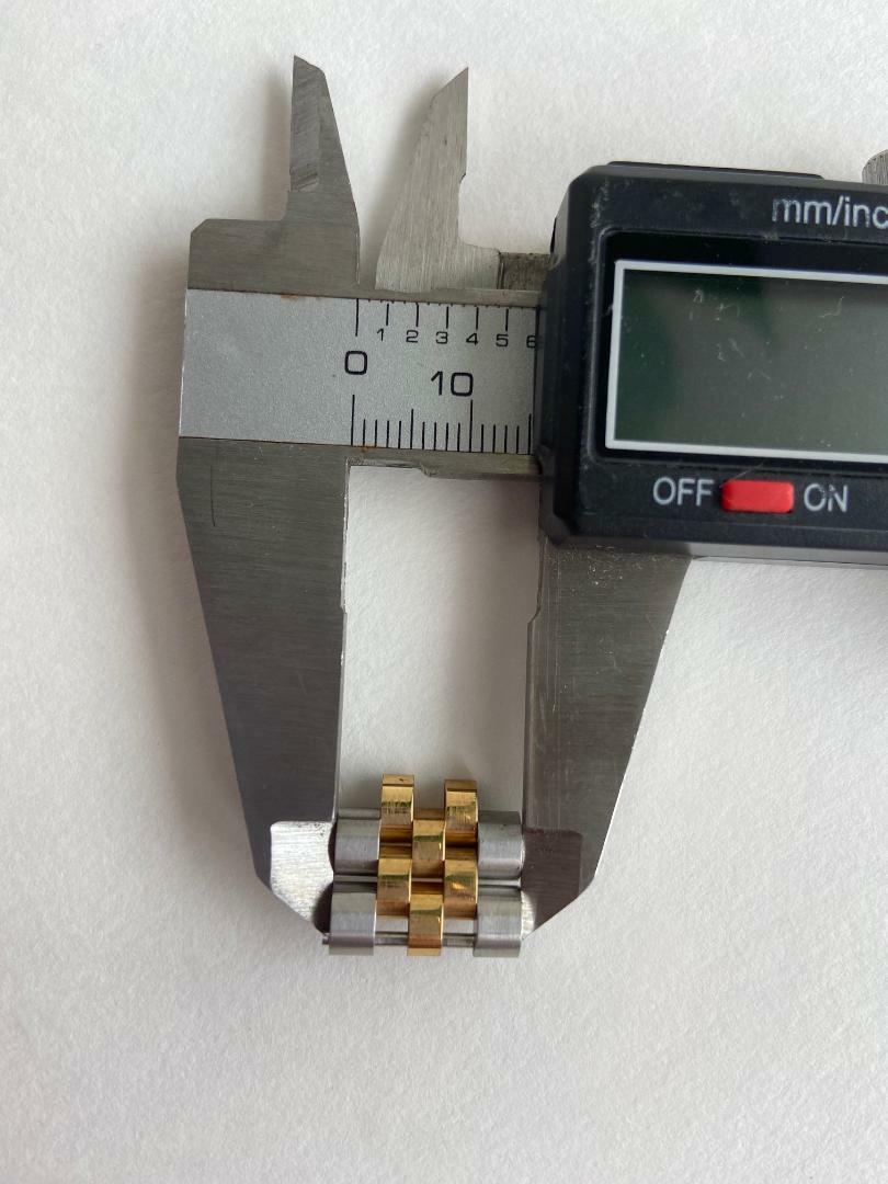Rolex autentici 18K/SS Da Uomo Jubilee link per Rolex 20mm