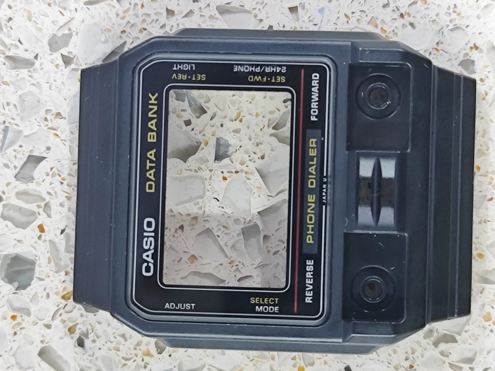 Vintage CASIO DBA-80 mod 555 PHONE DIALER Part CASE NOS