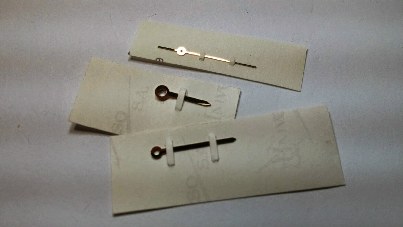 Longines CAL 431 501, Gilt Baton Hands 244BX, 24mm (hour, minute & second hand)