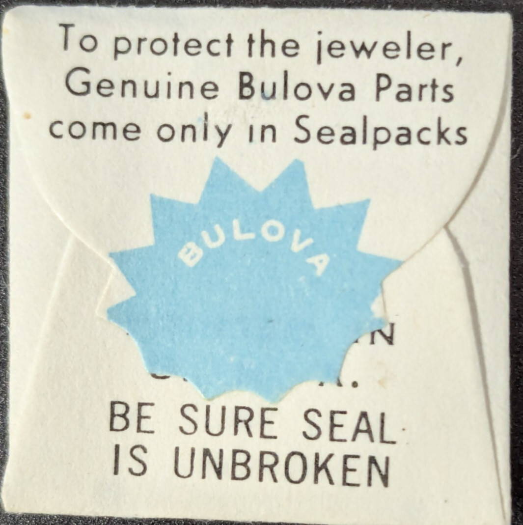 NOS NEW Genuine Bulova Cal. 7BPP – Clutch Wheel – Vintage Watch Part #17