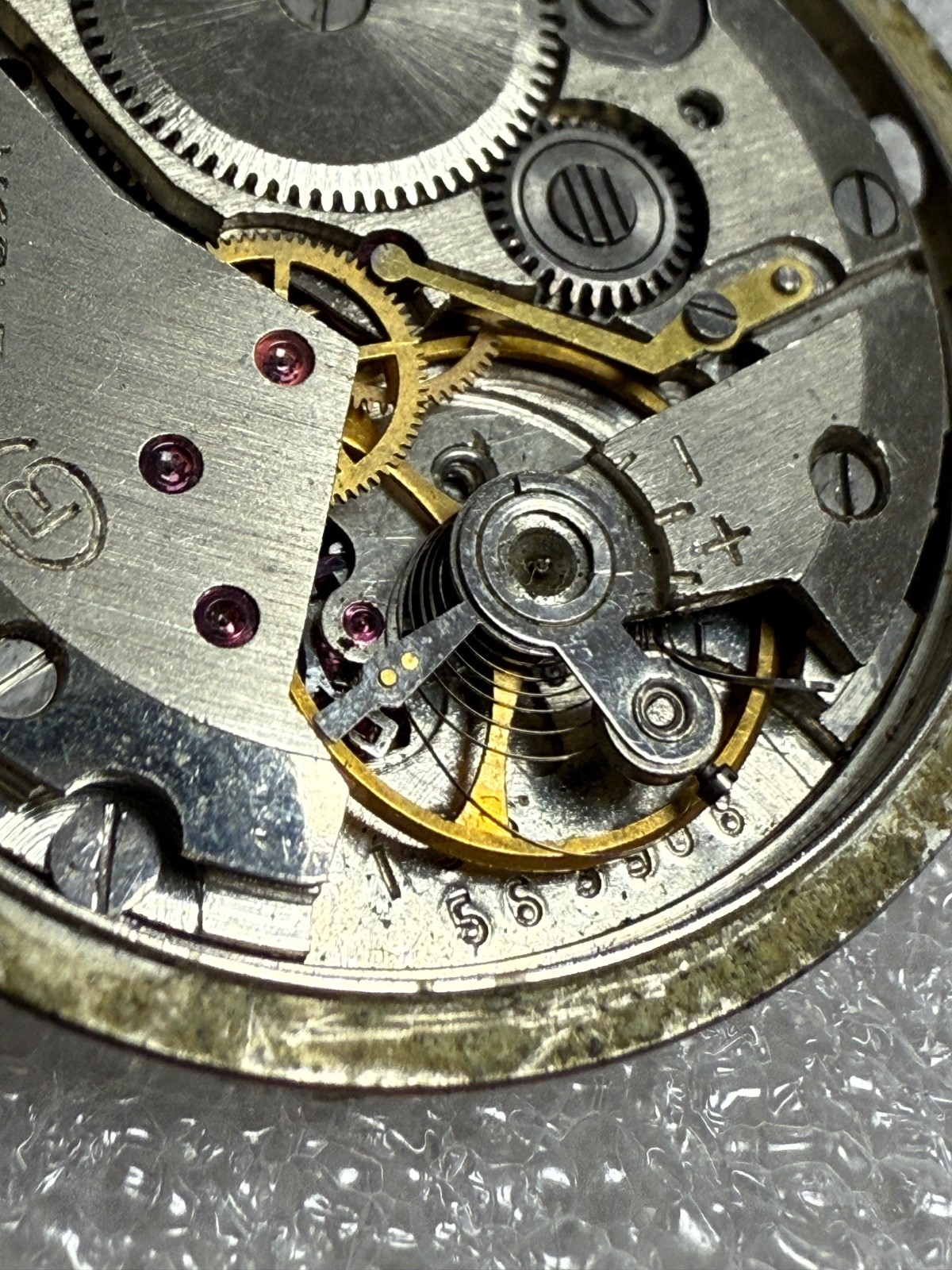 Watch movement USSR Vostok Cal.2409A plus Dial.For parts.