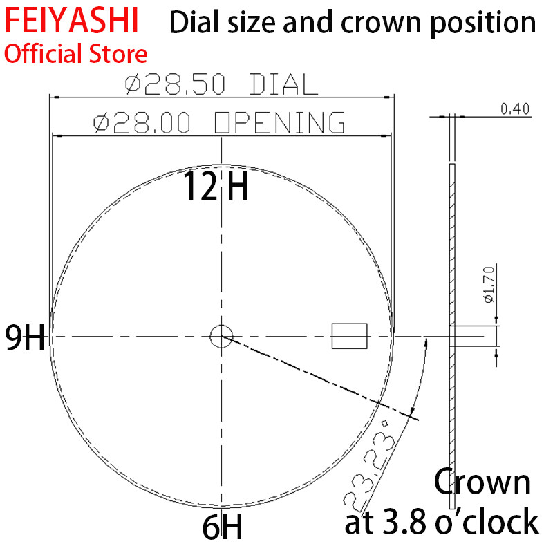 41mm Stainless Steel Watch Case nh35 Seiko Turtle SKX007 Mod For nh36 38Movement