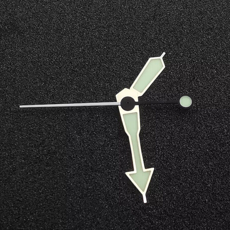For SKX007 NH35A/NH36A Movement Watch Hands Kit Set W/Green Luminous Accessories