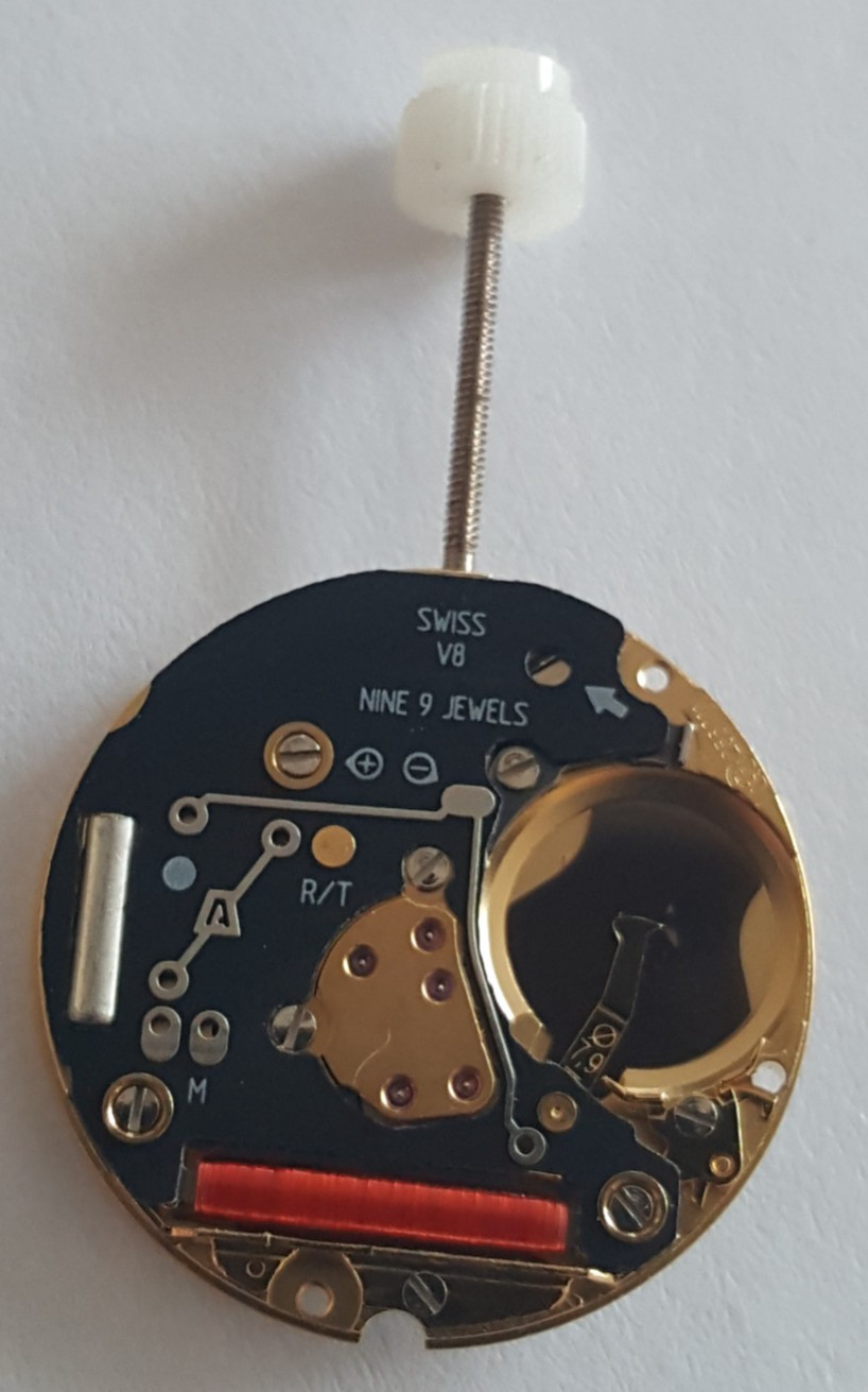 ETA Movement Caliber 256.111 H0 Hour Wheel Height 1.04mm