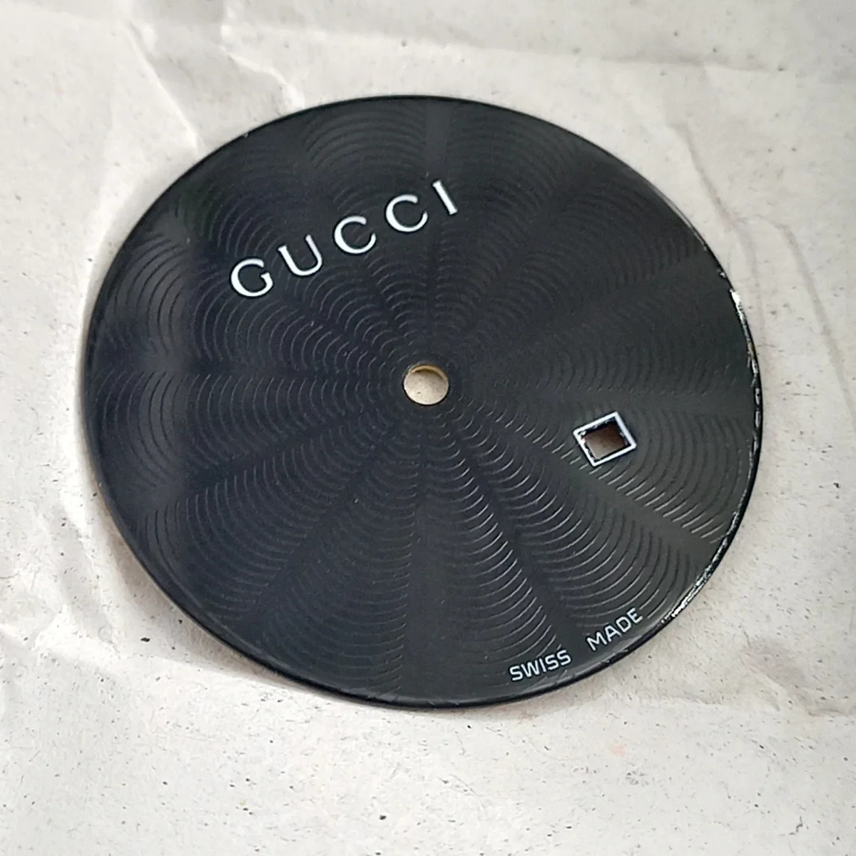 GUCCI Original Dail Part No.YDA05248 COLOR BLACK