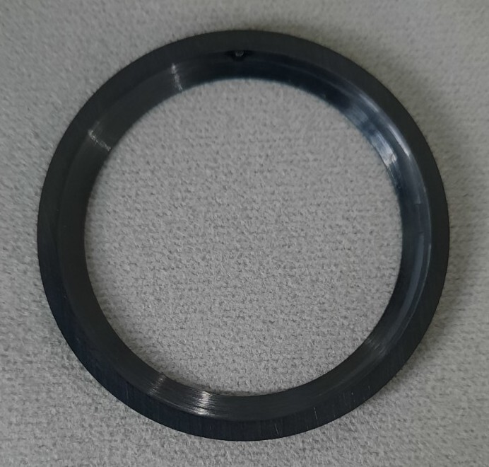 41.5mm Ceramic bezel insert For Omega Seamaster Planet Ocean Black Red