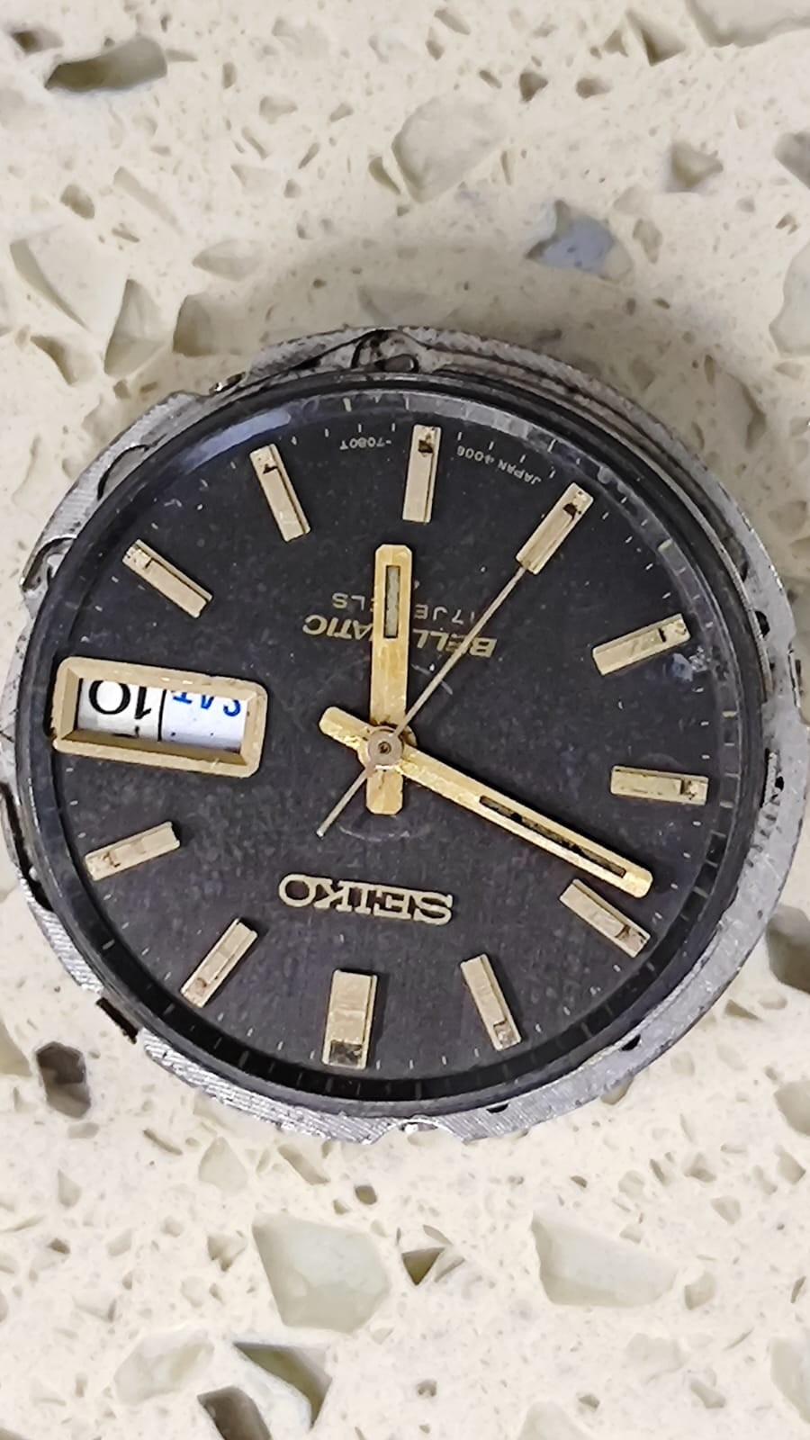 Seiko Bell-Matic 4006 Movement With Dial & hands WORKING