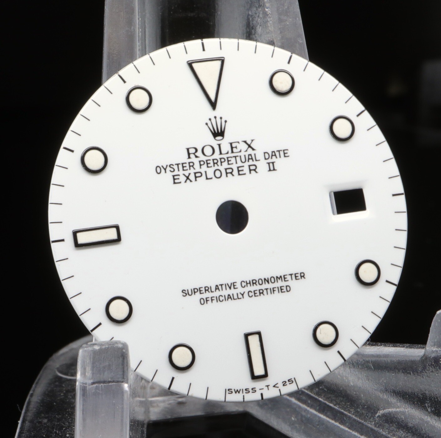 Authentic Vintage Rolex Explorer II 16550 16570 White Tritium Dial #326