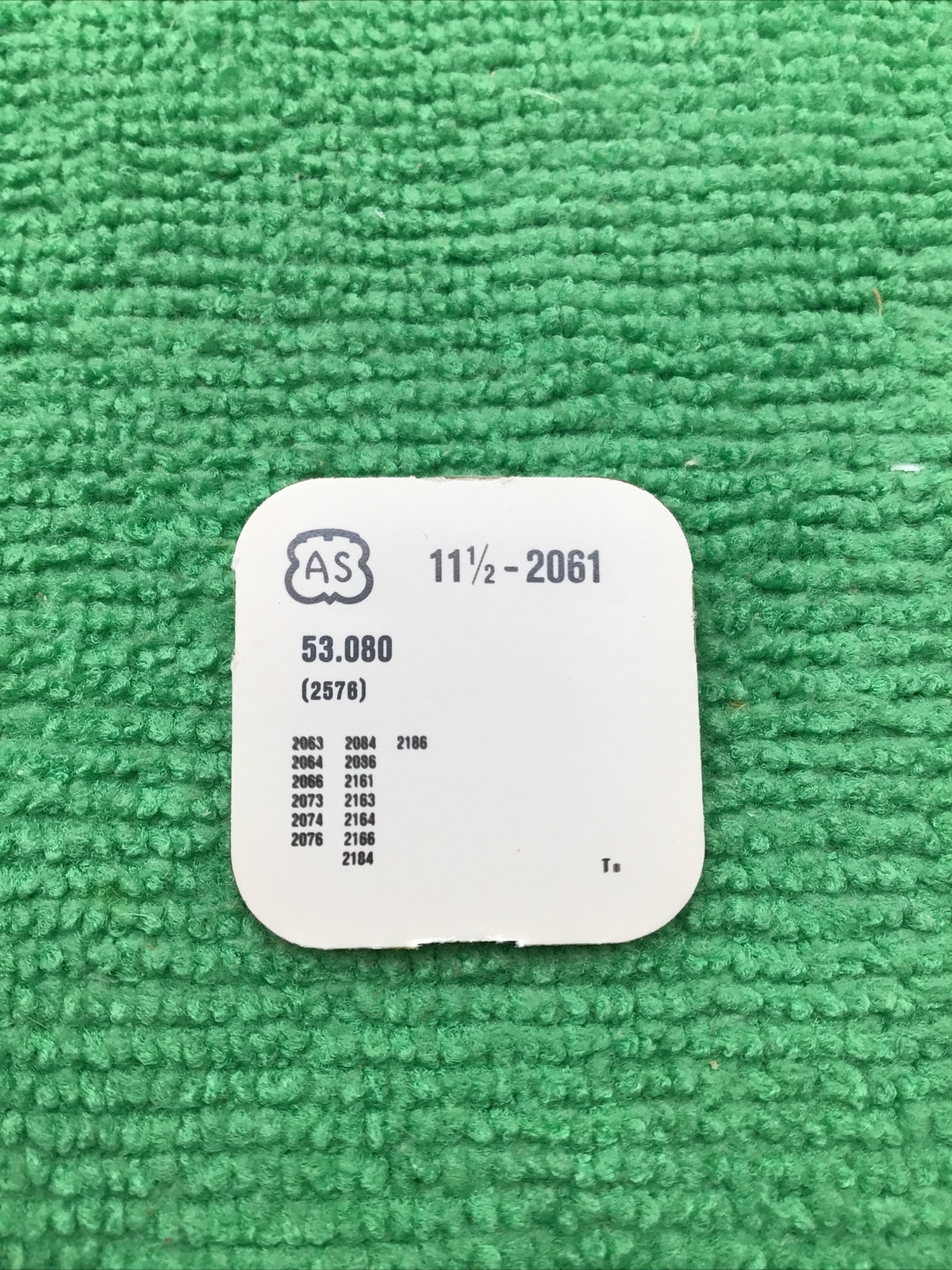 AS 2061 Watch Part 2576, Auto 7492