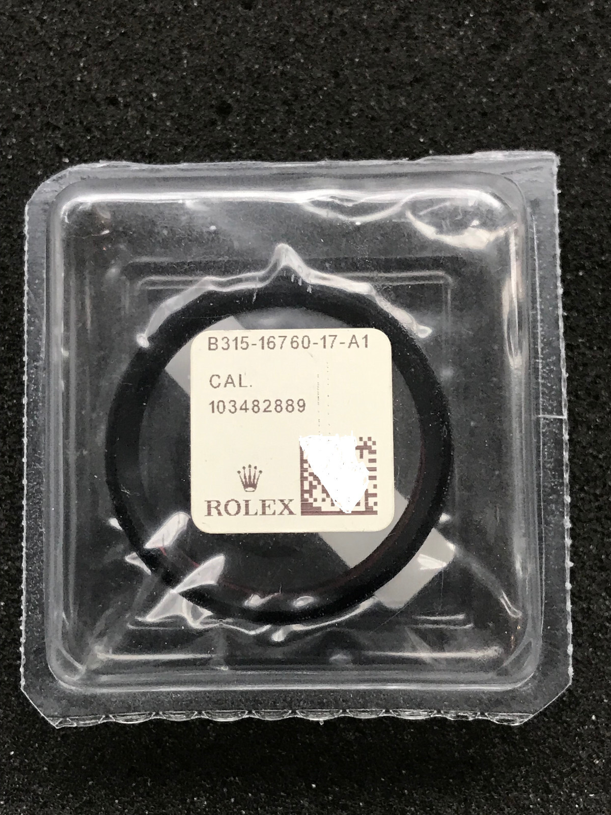 ROLEX GENUINE GMT COKE BEZEL INSERT Part# B315-16760-17-A1 For 16710 16700 16760