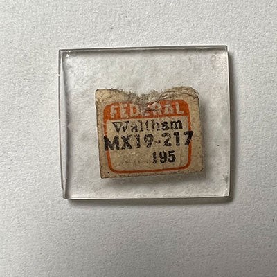 WALTHAM : CONANT & CRAWFORD – Rectangle 21.7mm x 19.4mm