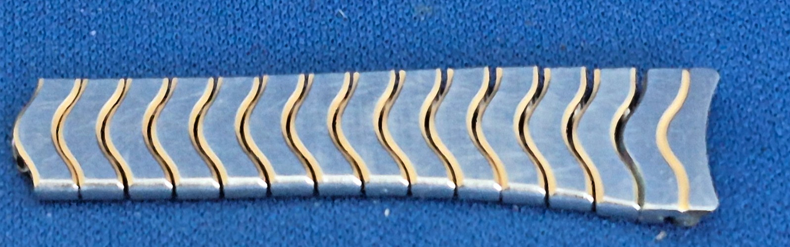 EBEL Sport Wave Taper Segment 14 Fixed Links Taper 12.8-10mm Lady Gold & Steel
