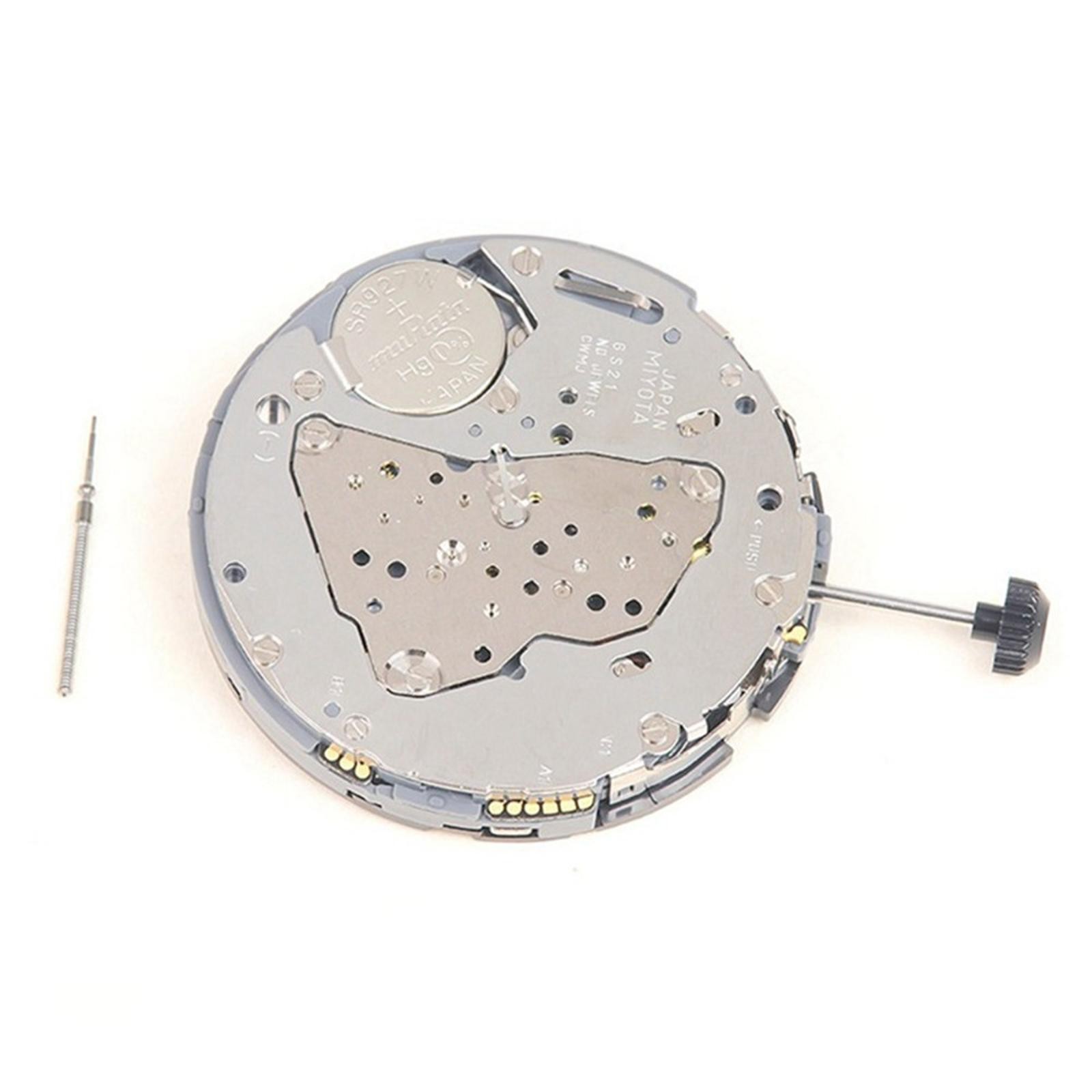 34.6mm Date At 4:30 Quartz Watch Movement With Handlebar For MIYOTA 6S21 A