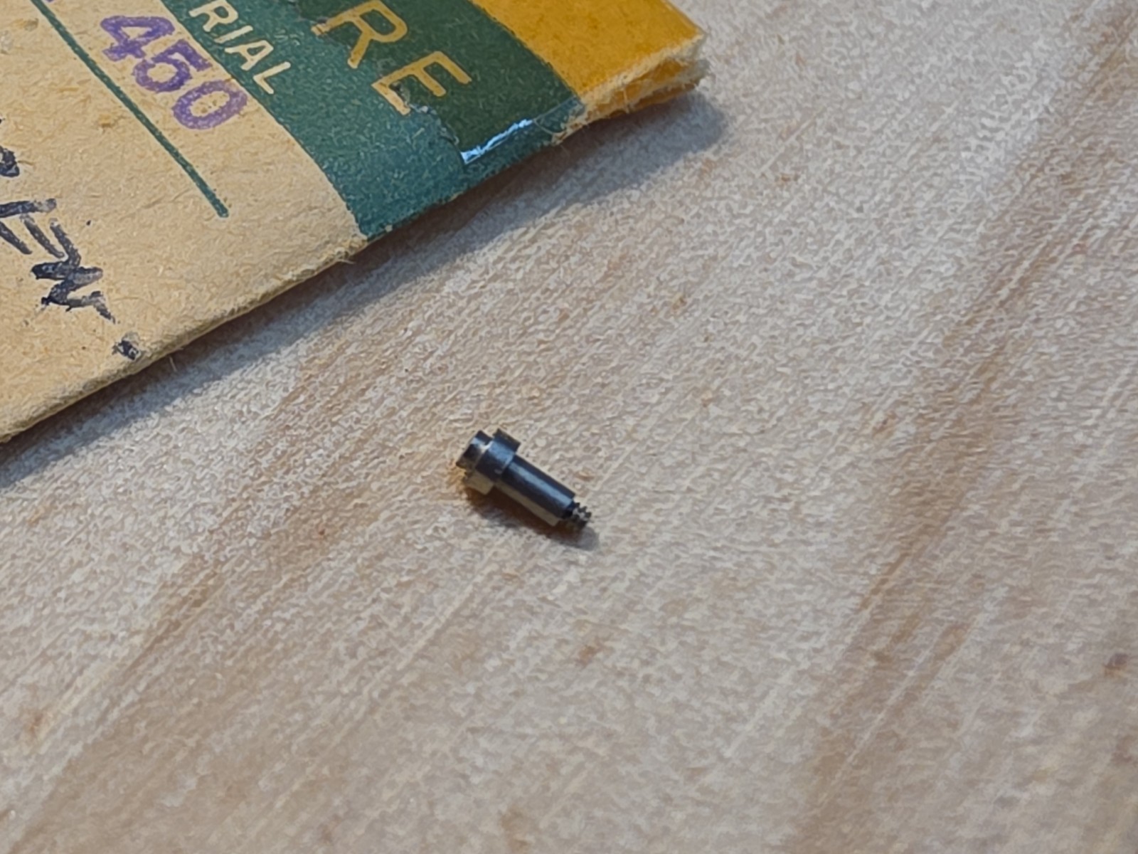 Vintage NOS Jaeger-LeCoultre 12-1/2 450 Setting Lever Screw Detent Screw