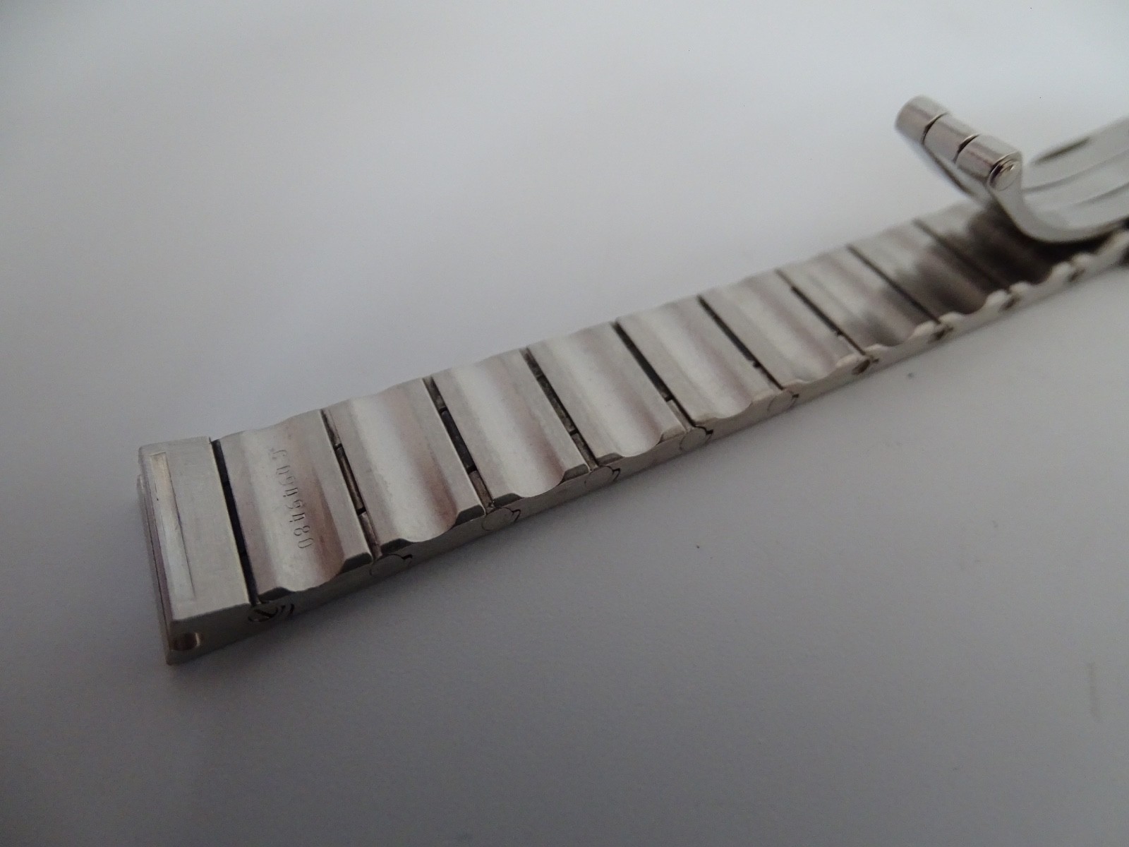 Cartier Santos Octagon Bracelet Ladies 18k Gold and S. Steel Original 12mm