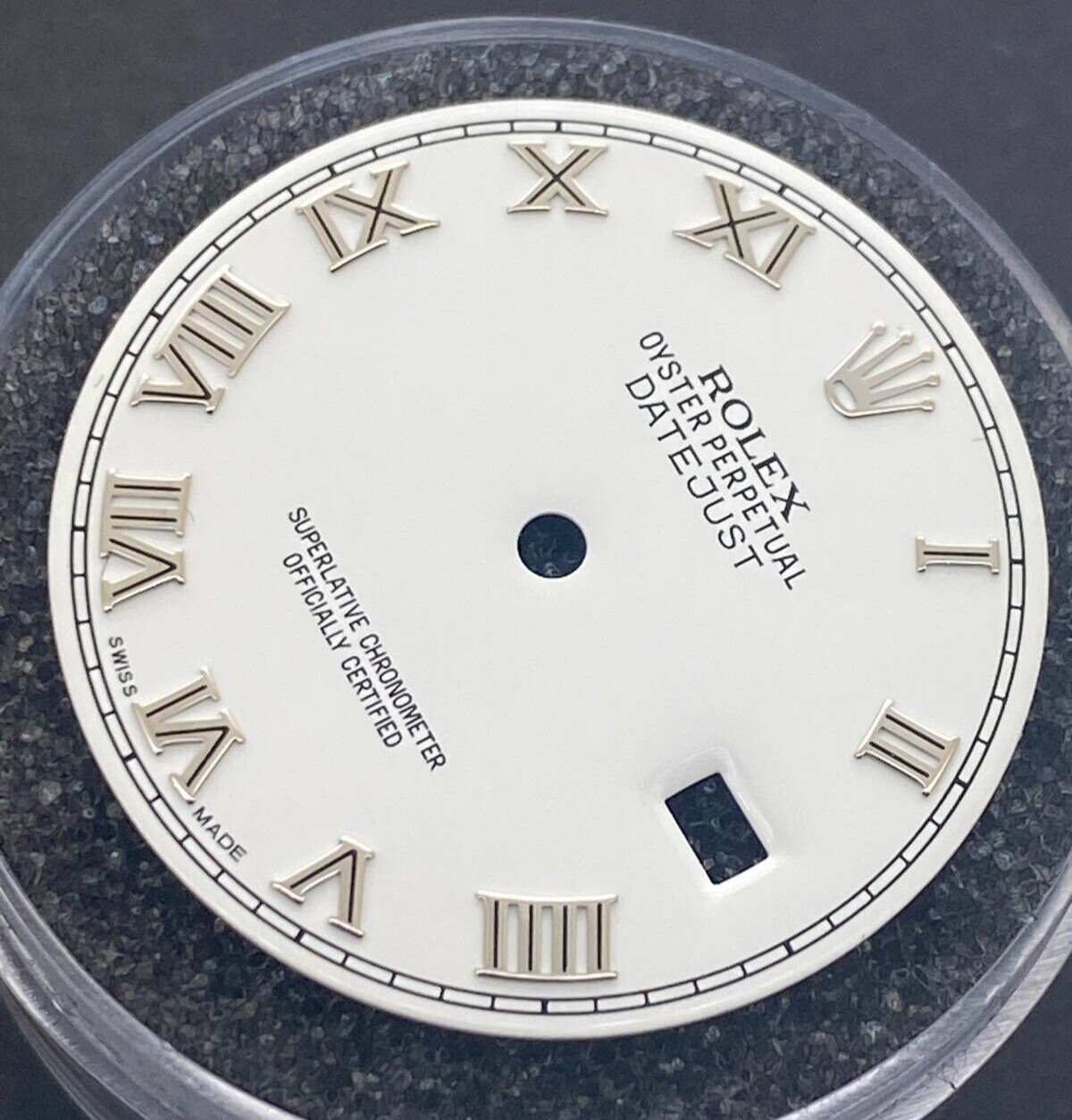 Genuine Rolex Datejust 36mm White Roman Watch Dial 16200 116200 11620 116234
