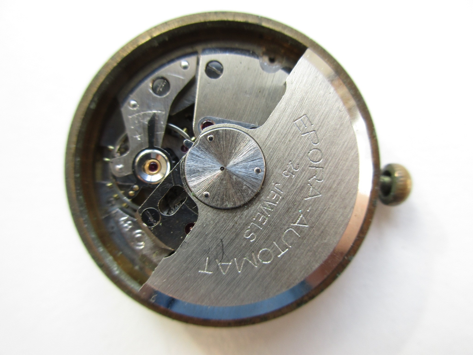 Otero cal. 48 vintage automatic 25 jewels watch movement – running
