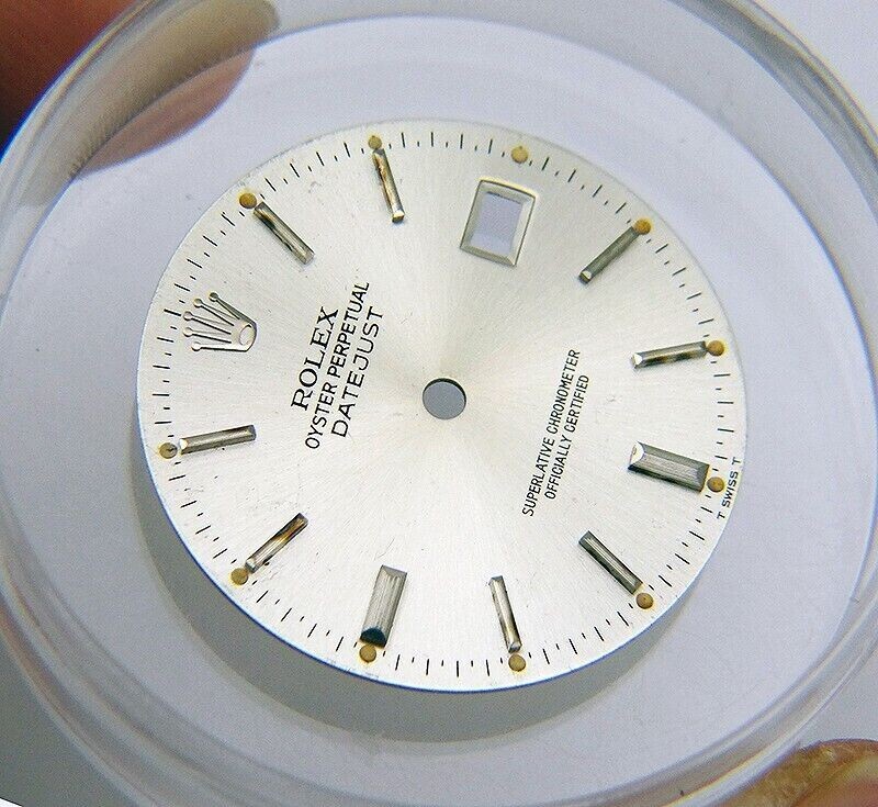 Genuine Rolex Datejust 36mm Silver Cream Dial 16014 16200 16220 16030 OCWC 2911