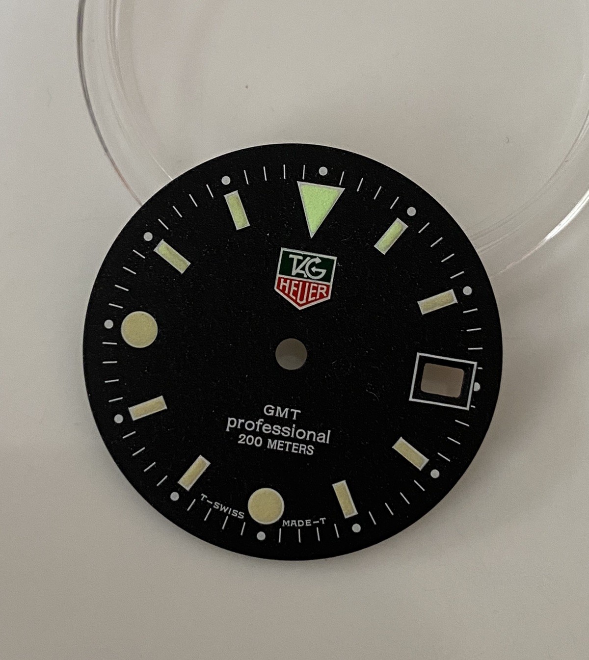 Original Tag Heuer 1500 Series GMT Professional 200m 159.306 Black 28mm Dial