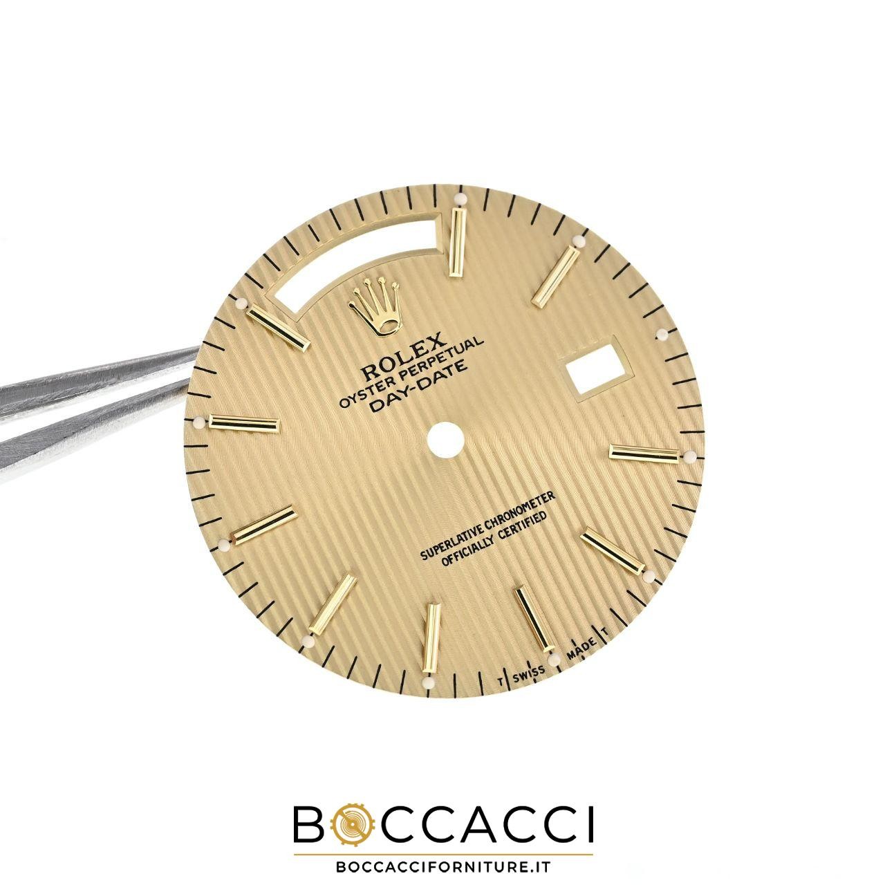 ROLEX Champagne Tapestries Dial for Day-Date ref. 18038 18238 Calib: 305…
