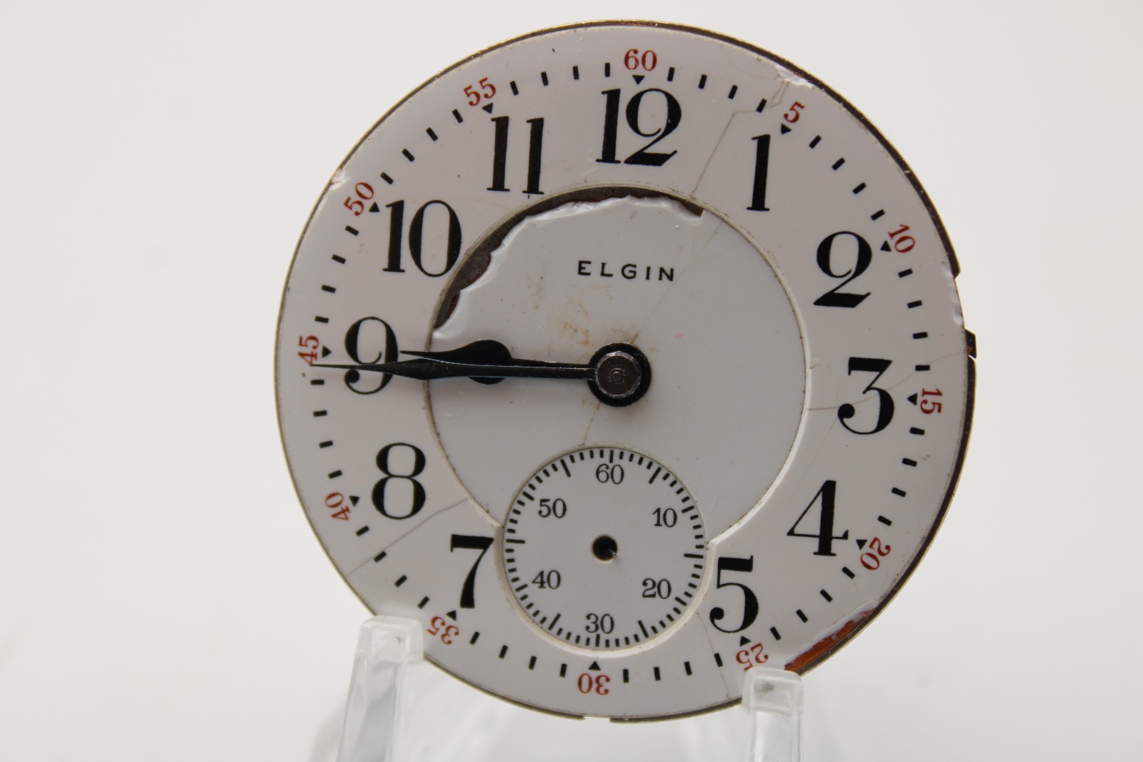 1921 ELGIN POCKET WATCH MOVEMENT 23106425 GRADE: 387 16s 17j (OF2)