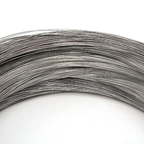 1PCS 10M Stainless Steel Spring Wire Rope – 0.3-3MM Hard Wire (0.4MM)