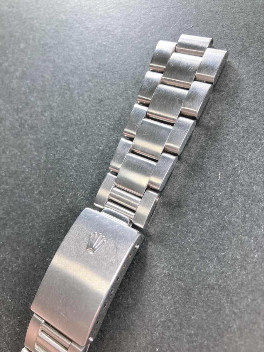 Rolex Oyster Bracelet 78360 FF501 PJ Clasp 20mm SS Used